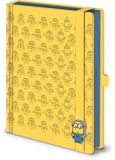 Minions - zápisník Premium Pattern A5