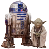 Star Wars Episode V ARTFX+ - sošky Yoda & R2-D2 Dagobah Version 10 cm