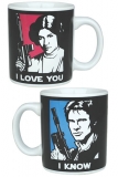 Star Wars - hrnček I Love You 0,35l