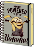 Despicable Me - zápisník Powered By Bananas A5
