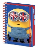 Minions - zápisník British Mod A5