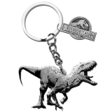 Jurassic World - kovová kľúčenka Inodominus Rex 5 cm