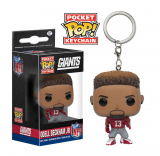 NFL Pocket POP! - vinylová kľúčenka Odell Beckham Jr (Giants) 4 cm