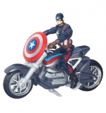 Captain America C.W. - figúrka s vozidlom Marvel Lege. Captain America 10 cm