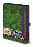Marvel Comics - zápisník Premium Retro Hulk A5