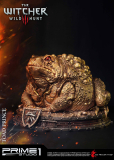 Witcher 3 Hearts of Stone - socha Toad Prince of Oxenfurt Gold 34 cm