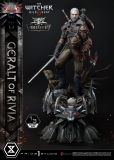Witcher 3 Wild Hunt - socha Geralt von Rivia Deluxe Version 88 cm