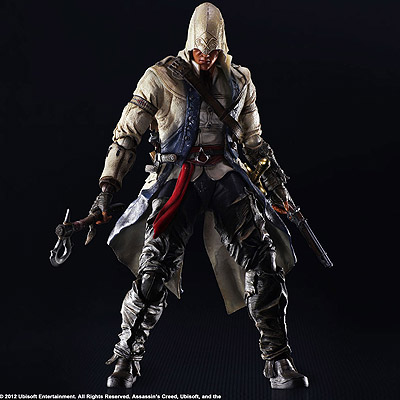 Assassin's Creed III - figúrka Play Arts Kai Connor Kenway 28 cm