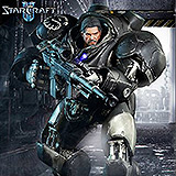 StarCraft II - figúrka Raynor 40 cm