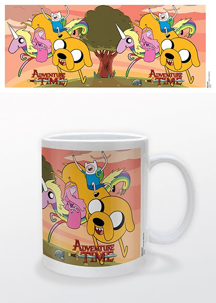Adventure Time - hrnček Rainicorn & Friends 0,33l