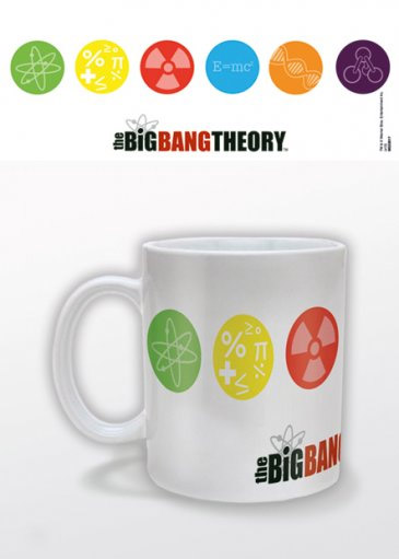 The Big Bang Theory - hrnček Symbols 0,33l