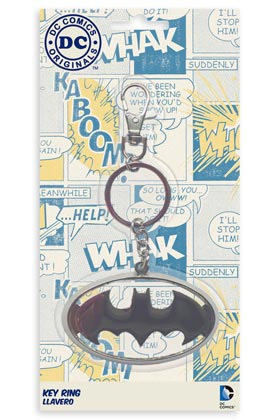 Batman - kovová kľúčenka Logo 01