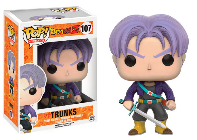 Dragonball Z POP! - figúrka Trunks 9 cm