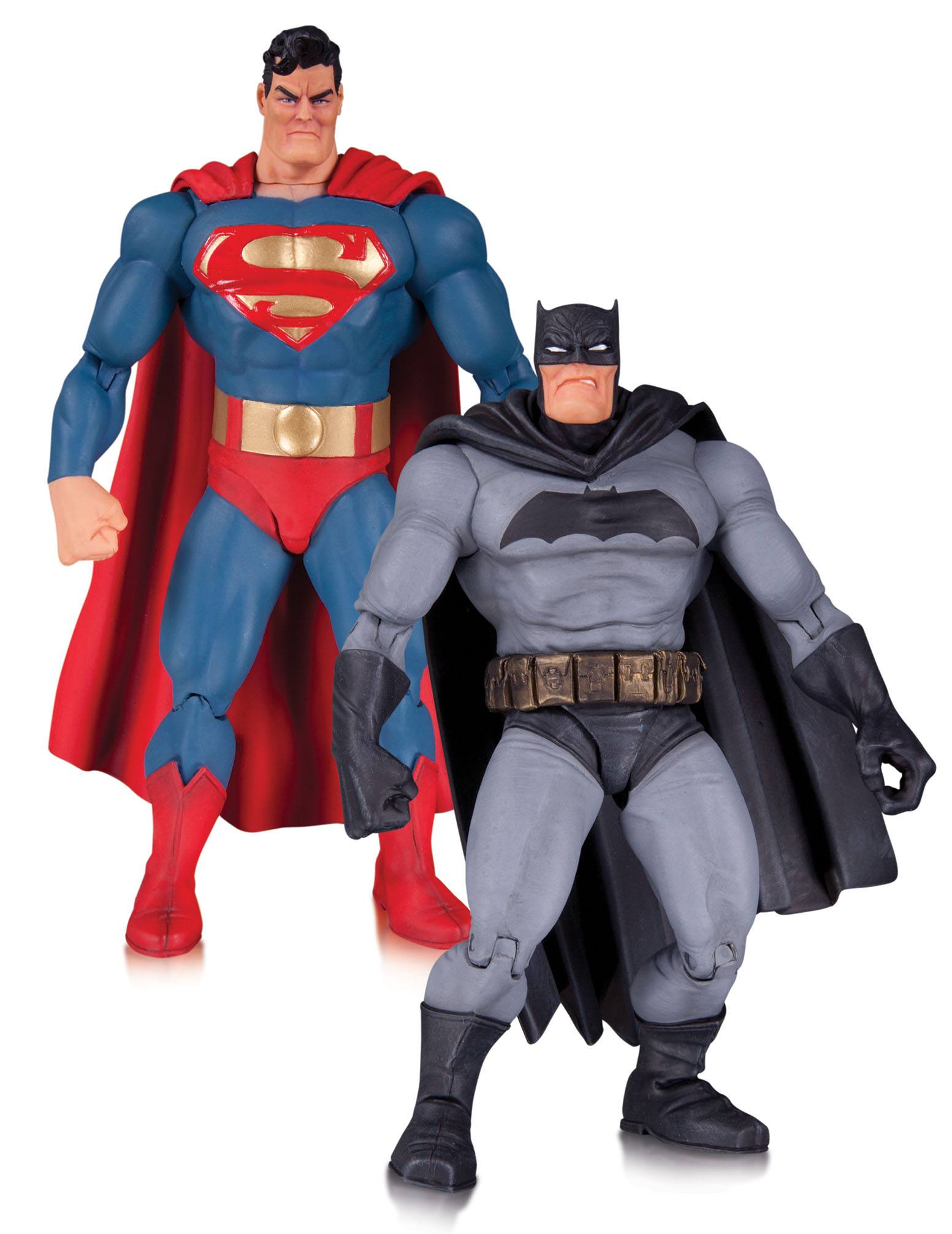 The Dark Knight Returns - figúrky Superman & Batman 30th Anniversary 17 cm