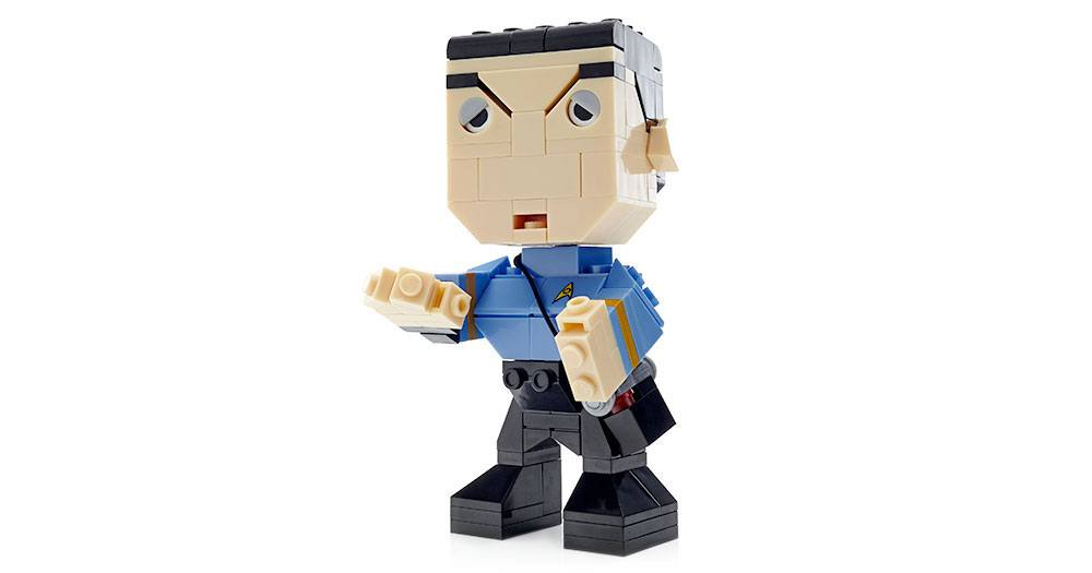 Star Trek - stavebnica Spock 14 cm