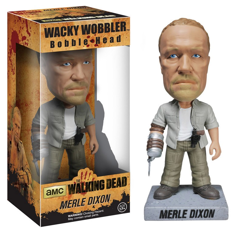 The Walking Dead - bobble head wobbler New Merle 18 cm