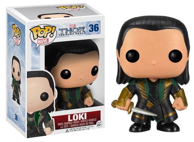 Thor 2 POP! - bobble head Loki 10 cm