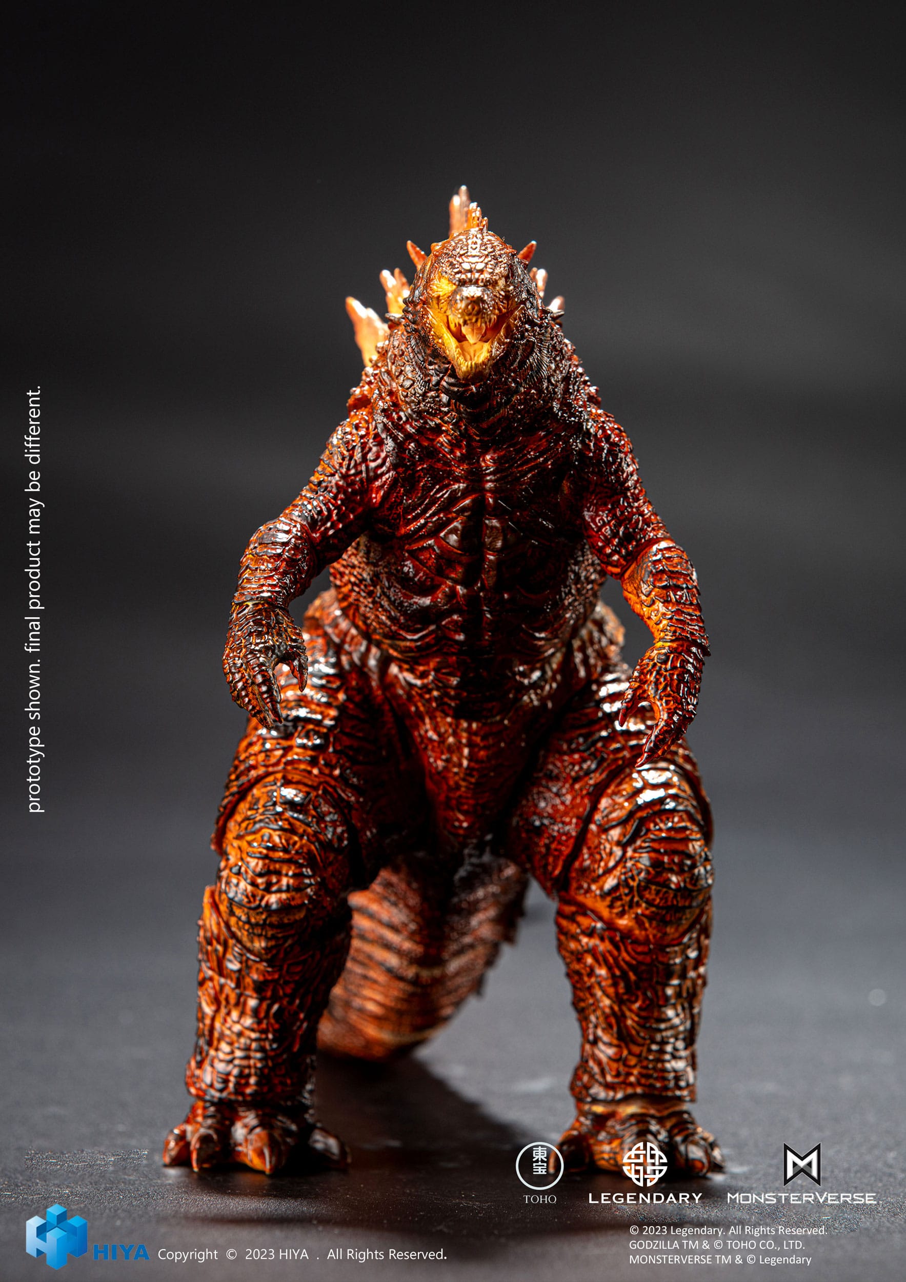 Godzilla: King of the Monsters - figúrka Burning Godzilla 18 cm