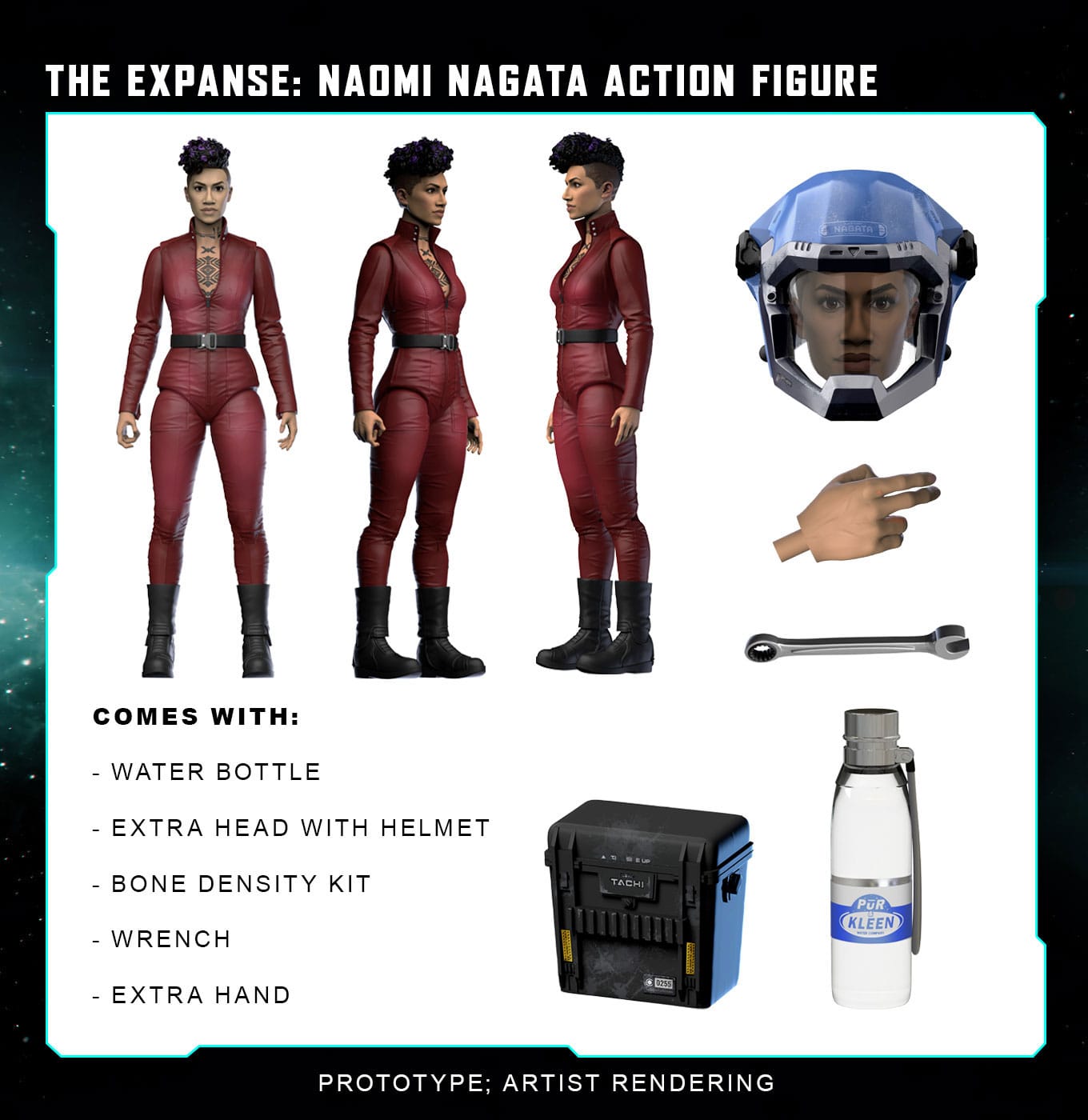 The Expanse - figúrka Naomi Nagata 20 cm