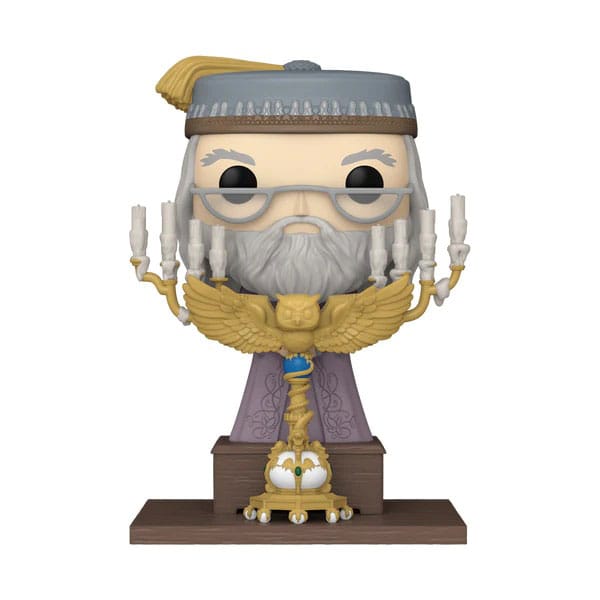 Harry Potter POP! - figúrka Dumbledore with Podium 12 cm