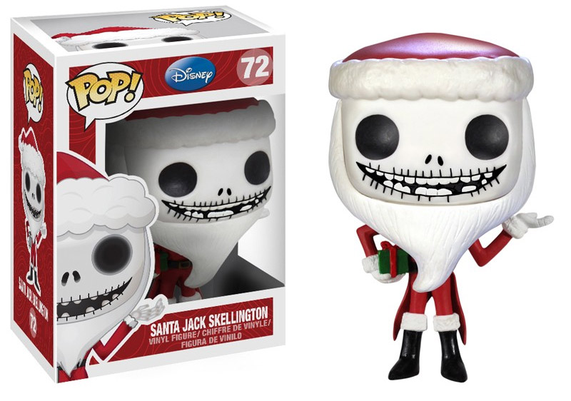 Nightmare Before Christmas POP! - figúrka Santa Jack Skellington 10 cm