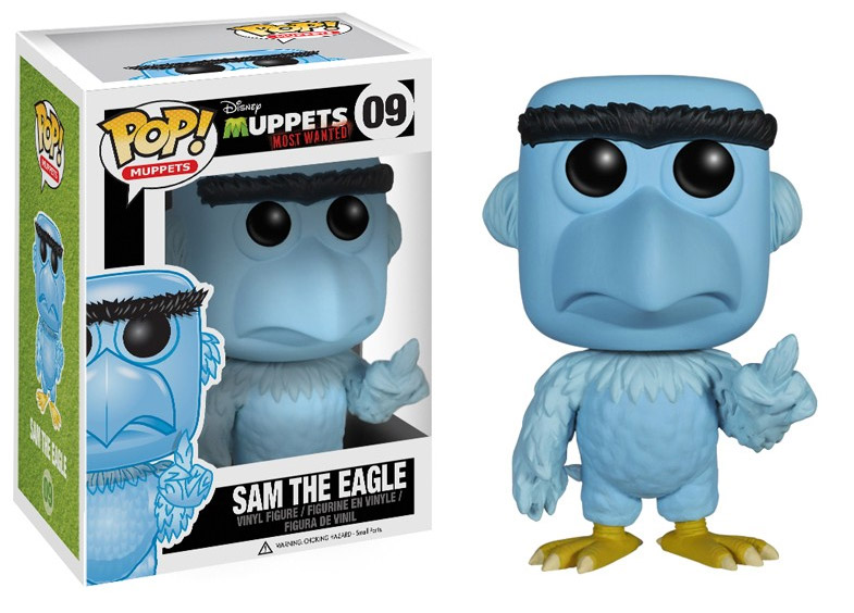 Muppets Most Wanted POP! - figúrka Sam Eagle 10 cm