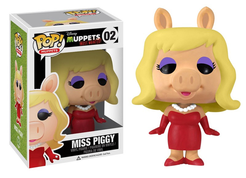 Muppets Most Wanted POP! - figúrka Miss Piggy 10 cm
