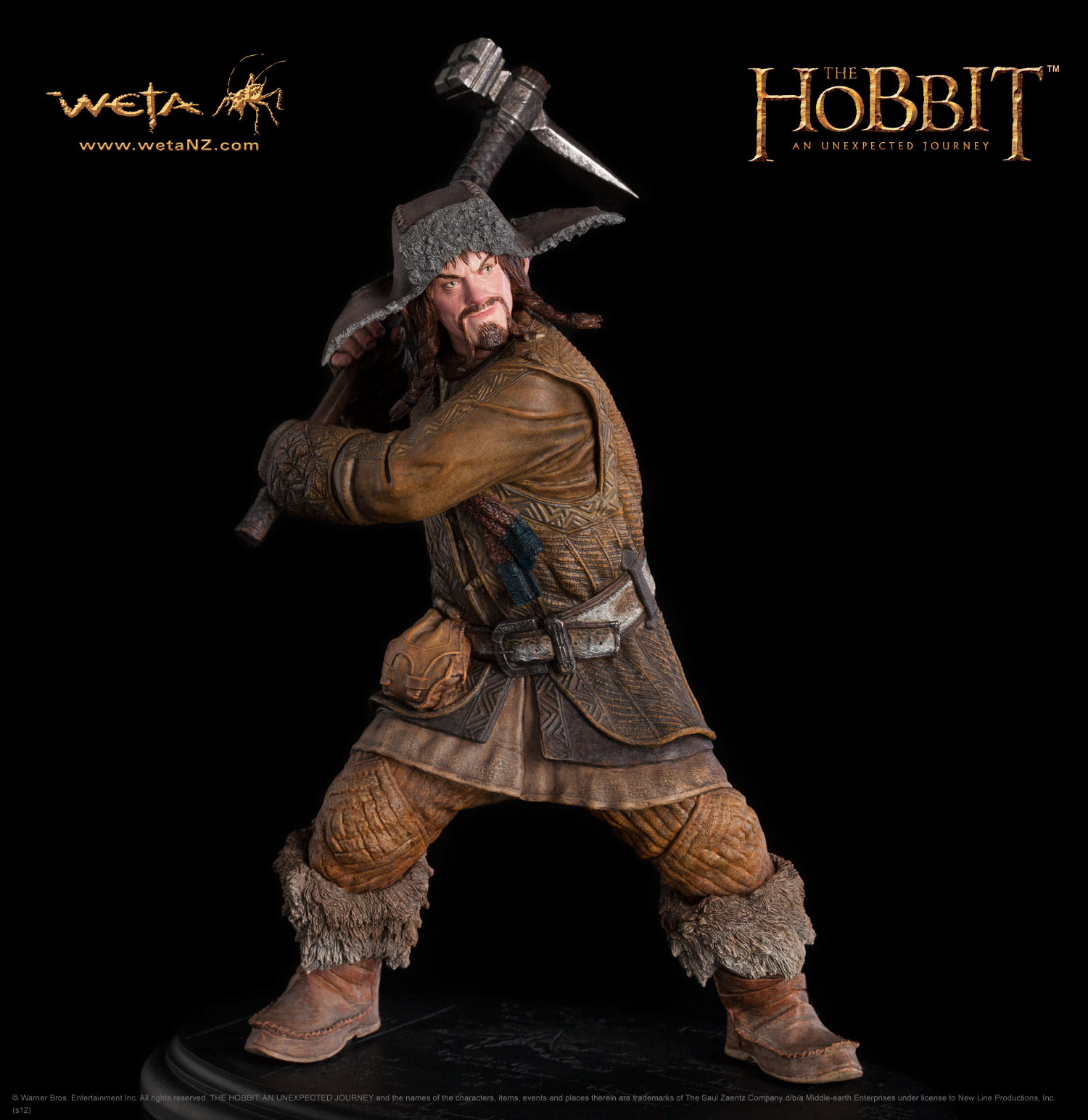 Hobbit - soška Bofur the Dwarf 27 cm