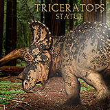 Sideshow Dinosauria - socha Triceratops 28 cm