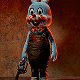 Silent Hill 3 - socha Robbie the Rabbit Blue Version 34 cm