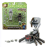 Minecraft - figúrka Spider Jockey 8 cm