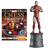 Marvel Chess Collection - figúrka a časopis  #02 Iron Man (White Bishop)