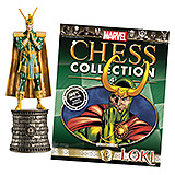 Marvel Chess Collection - figúrka a časopis  #04 Loki (Black Bishop)