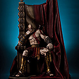 God of War - socha Kratos on Throne 74 cm
