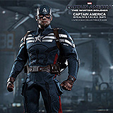 Captain America 2 - figúrka Captain America Stealth S.T.R.I.K.E. Suit 30cm