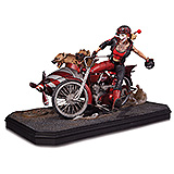 Gotham City Garage - soška Harley Quinn Deluxe 22 cm