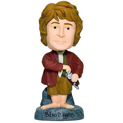 Hobbit - bobble head Bilbo 15 cm