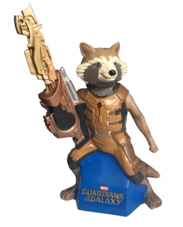 Guardians of the Galaxy - pokladnička Rocket Raccoon EE Exclusive 25 cm