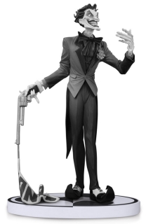 Batman Black & White - soška The Joker (Jim Lee) 2nd Edition 15 cm