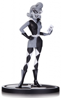 Batman Black & White - soška Harley Quinn (Paul Dini) 18 cm