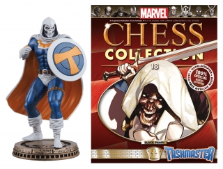 Marvel Chess Collection - figúrka a časopis #18 Taskmaster (Black Pawn)