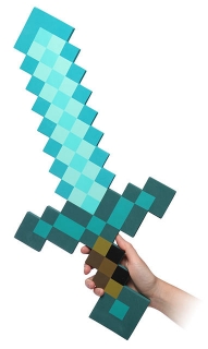 Minecraft - replika 1/1 Diamond Sword 65 cm