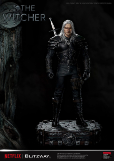 The Witcher - socha Geralt of Rivia 56 cm