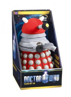 Doctor Who - plyšová figúrka Red Dalek with sound 23 cm