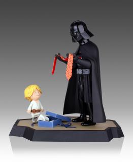 Star Wars - soška s knihou Darth Vader and Son 25 cm