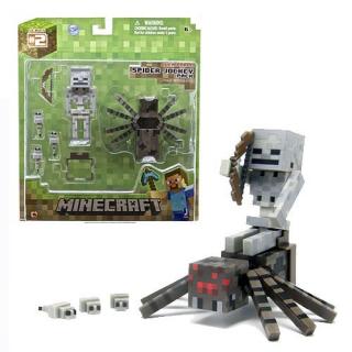 Minecraft - figúrka Spider Jockey 8 cm