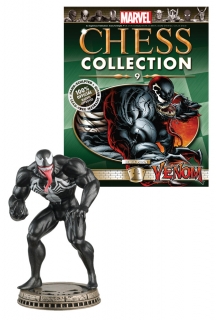 Marvel Chess Collection - figúrka a časopis #09 Venom (Black Pawn)