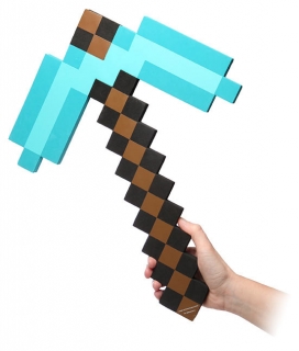 Minecraft - replika 1/1 Diamond Pickaxe 52 cm