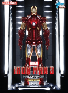 Iron Man 3 - vignette Mark VII Hall of Armor 20 cm