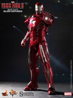 Iron Man 3 - figúrka Iron Man Mark XXXIII Silver Centurion 30 cm